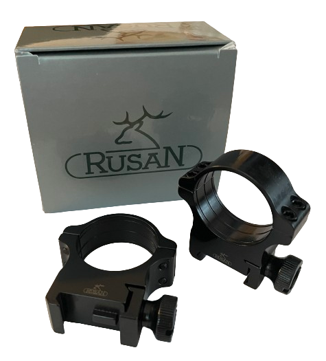 RUSAN - Ringmontage mit Schraube ⌀30mm in verschiedenen Höhen (2 Stück)