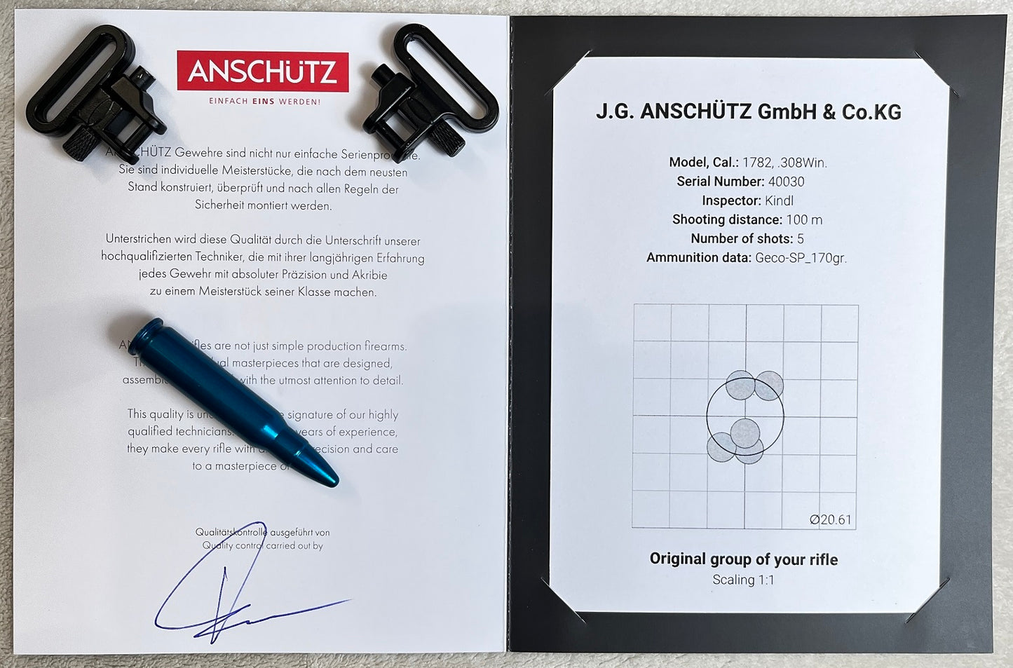 Anschütz 1782 RE Classic PRO mit viel Zubehör in .308 Win SOFORT VERFÜGBAR
