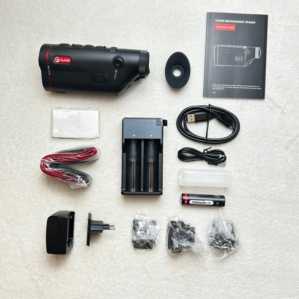 Guide - Wärmebild Monokular TD433L, handheld mit LRF - HalloWeen