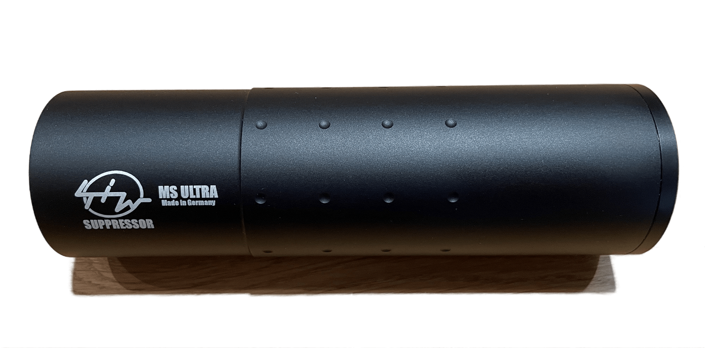 S.I.W. Schalldämpfer MS ULTRA SET mit Fastener - Verschiedene Kaliberklassen + SAUrewer