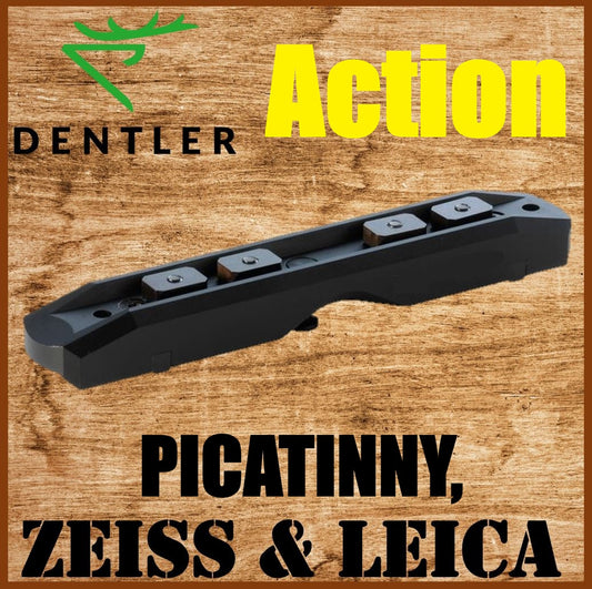 Dentler - Montageschiene BASIS - Pictatinny, Zeiss, Leica etc. Gutscheinaktion