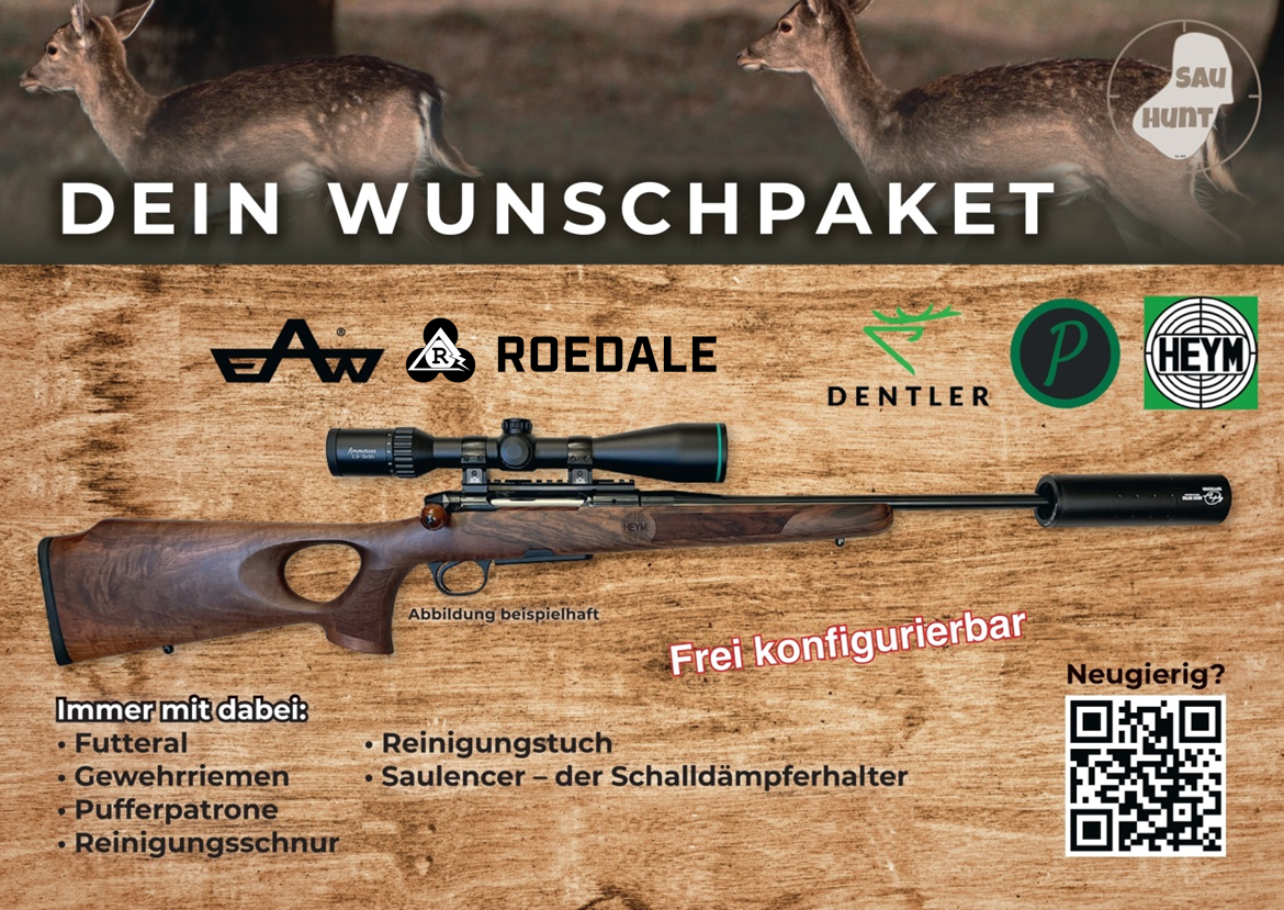SauernHEYMer - Jungjägerpaket (JJP) mit der HEYM SR30 od. SR21