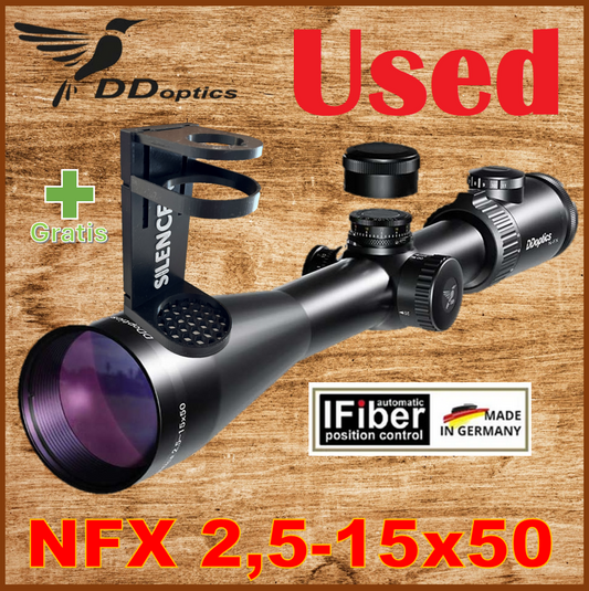 KAUM gebraucht DDO - Nighteagle V6 2,5-15x50 NFX Gen3 mit iFiber + Saulencer