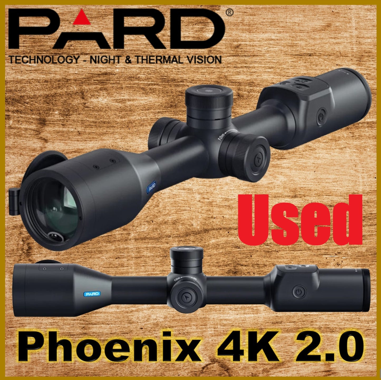 KAUM gebraucht - PARD - Phoenix 4K 2.0 + 2. Akku