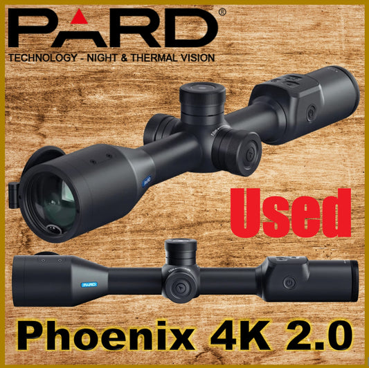 KAUM gebraucht - PARD - Phoenix 4K 2.0 + 2. Akku