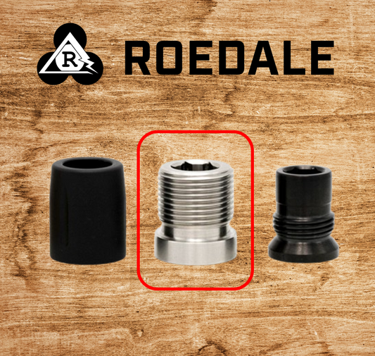 Roedale RASP-Lock set silencer adapter for M22x1.5 or M18x1