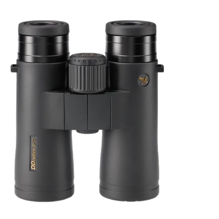 DDoptics - SHG 10x42 binoculars in black in a magnesium housing