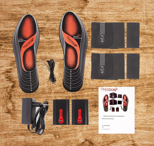 Thermrup - sole heating with long-term battery operation (4 heating levels)