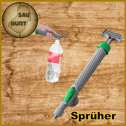 Hochdruck Sprühgerät für Getränkeflaschen - Wildbrethygiene