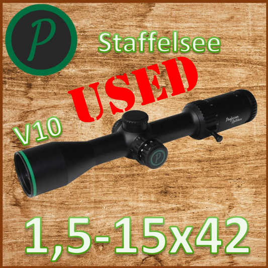 KAUM gebraucht - Staffelsee V10 1,5-15x42