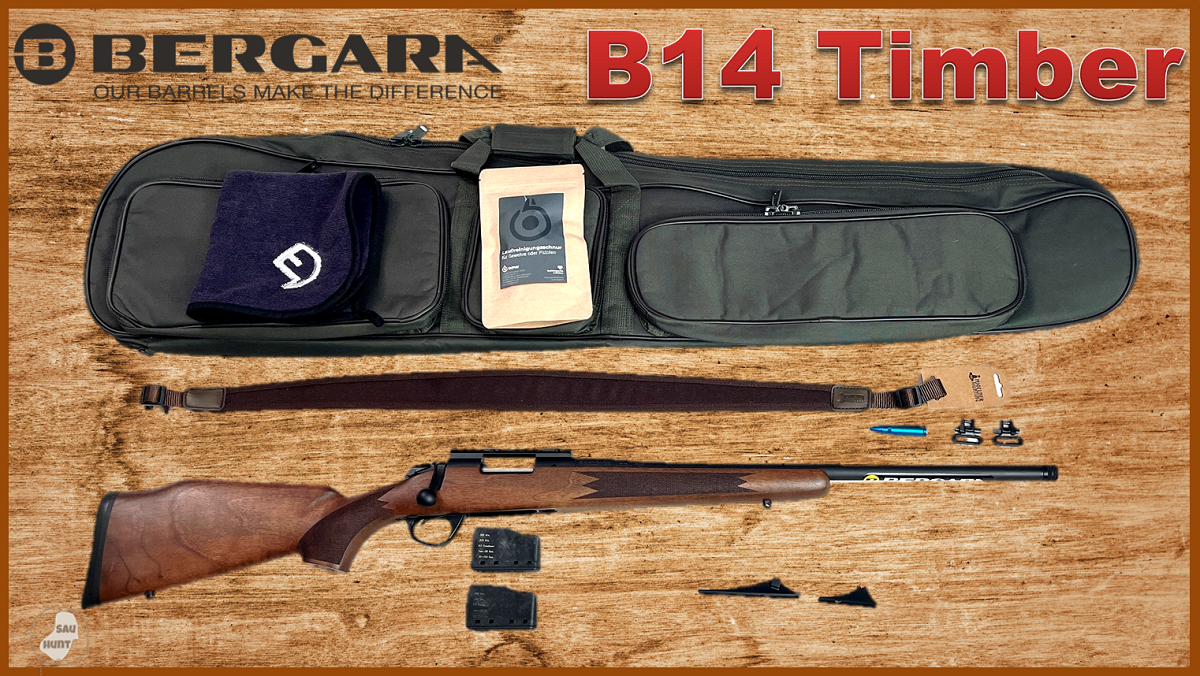Bergara B14 Timber 22" mit viel Zubehör Used SOFORT VERFÜGBAR