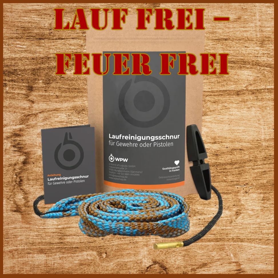 Leader - barrel cleaning cord for long guns