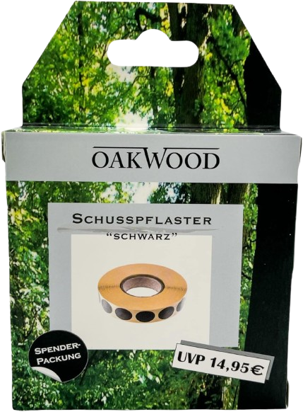 Schusspflaster in Spenderbox