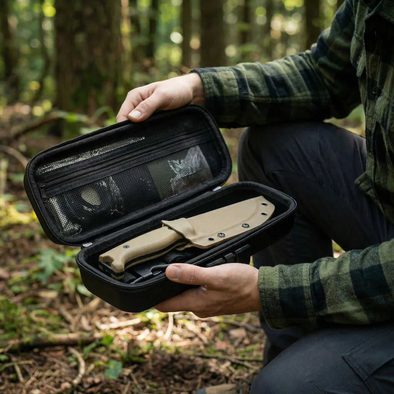 Schalldämpferhalter - Patronen Etui Bundel mit dem Rudel vom Odenwolf