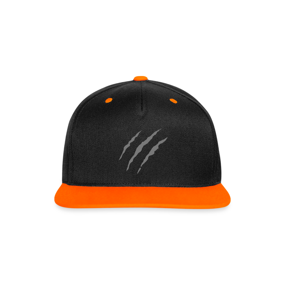 Baseball Cap - Wolverine - Schwarz/Neonorange