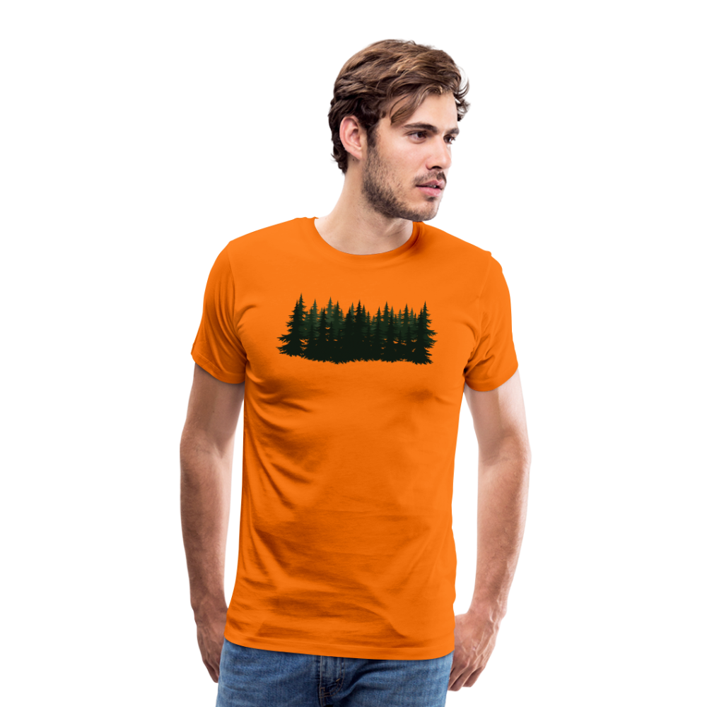 Jagdwelt T-Shirt (Premium) - Wald - Orange