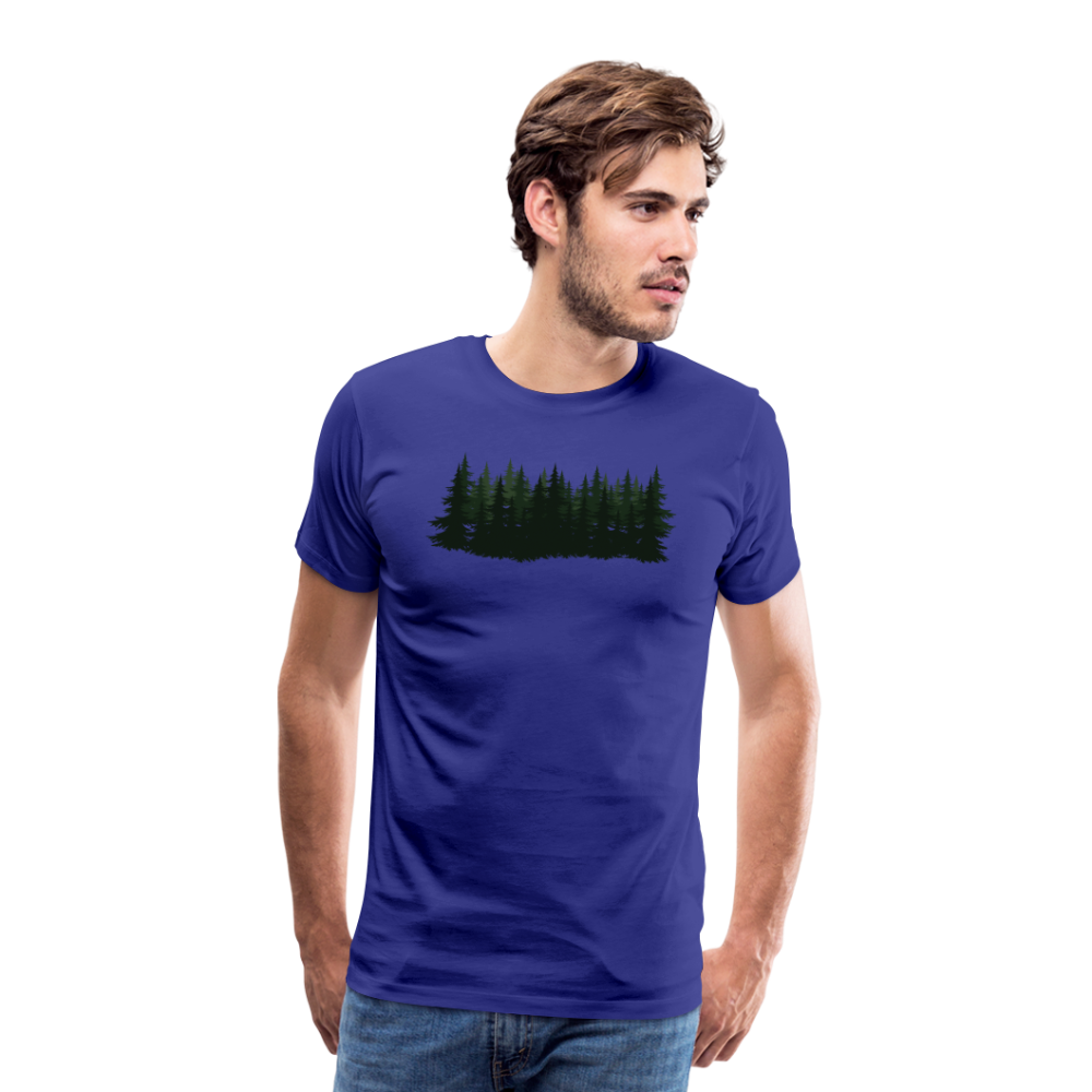 Jagdwelt T-Shirt (Premium) - Wald - Königsblau