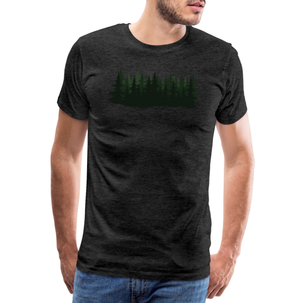 Jagdwelt T-Shirt (Premium) - Wald - Anthrazit