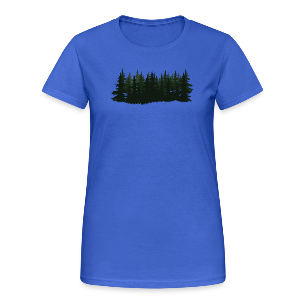 Jagdwelt T-Shirt für Sie (Gildan) - Wald - Königsblau
