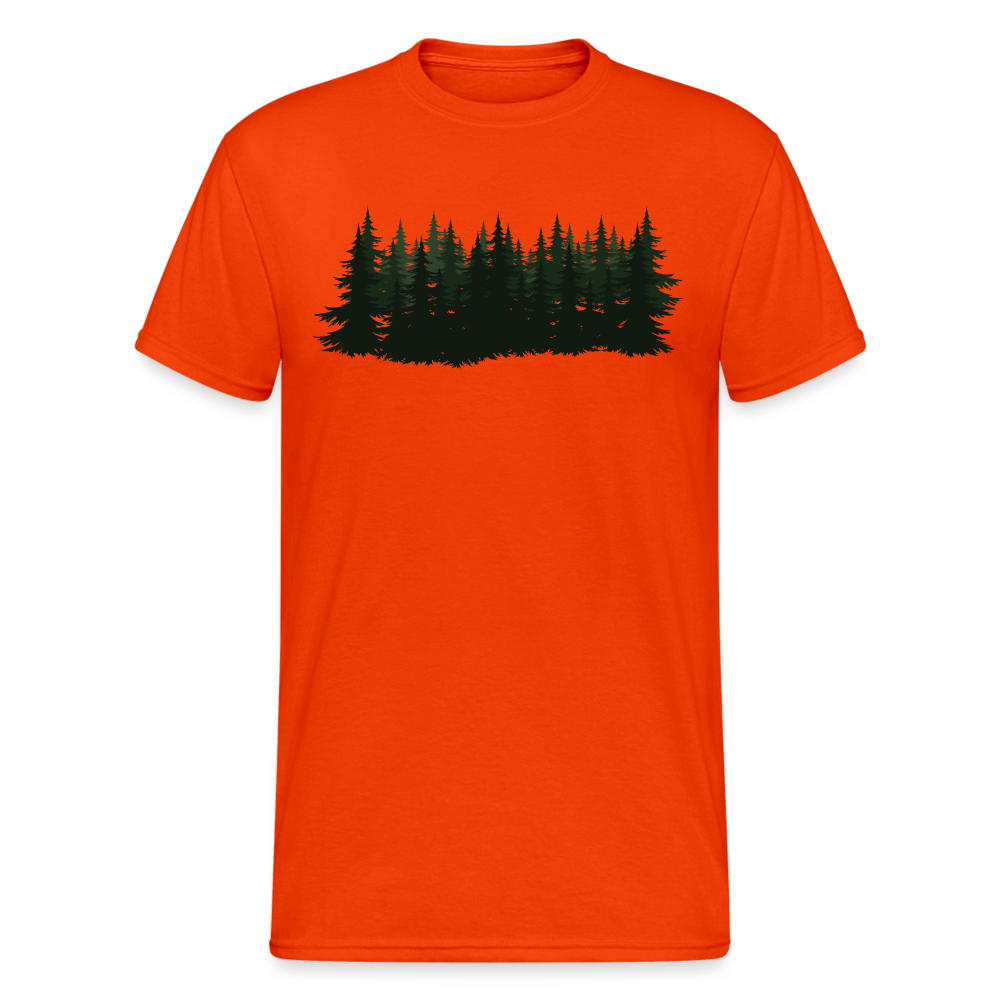 Jagdwelt T-Shirt (Gildan) - Wald - kräftig Orange