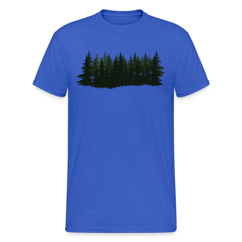 Jagdwelt T-Shirt (Gildan) - Wald - Königsblau