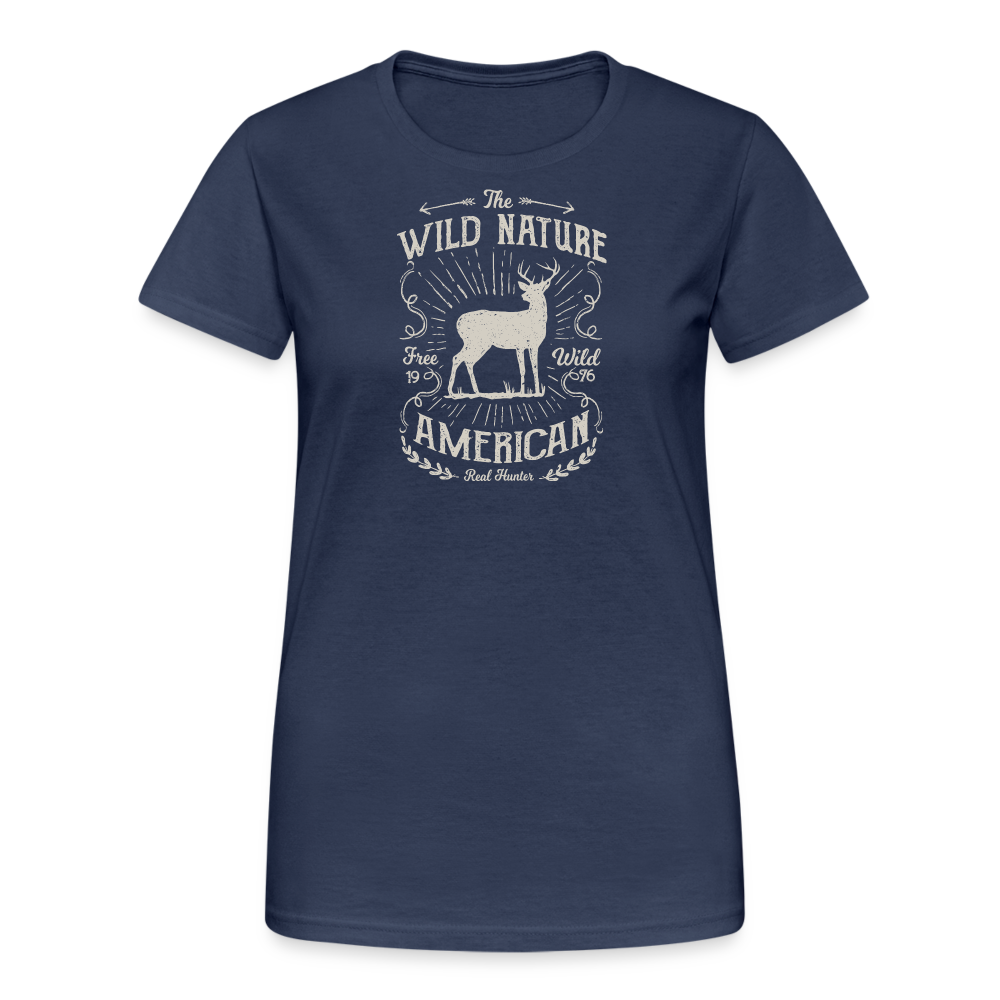 Jagdwelt T-Shirt für Sie (Gildan) - Wild nature - Navy