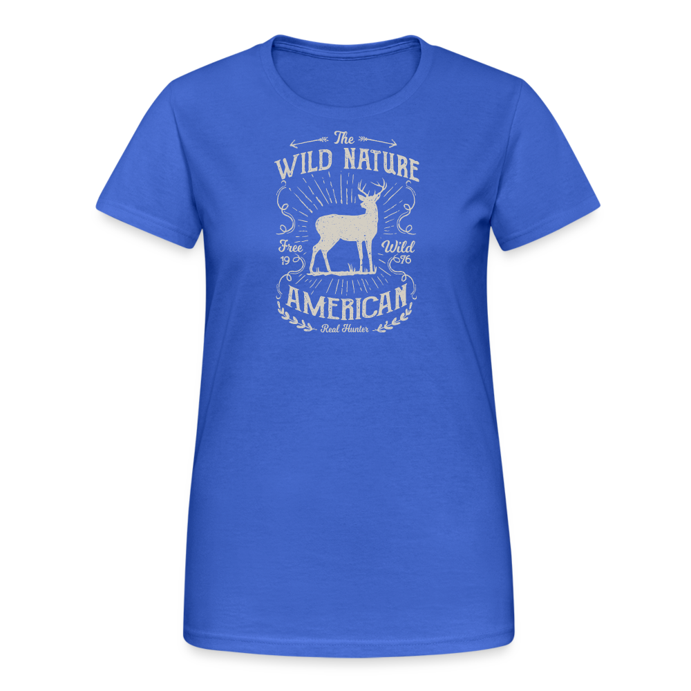 Jagdwelt T-Shirt für Sie (Gildan) - Wild nature - Königsblau