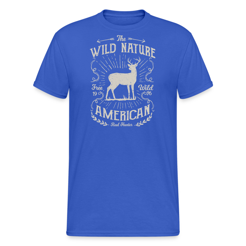 Jagdwelt T-Shirt (Gildan) - Wild nature - Königsblau