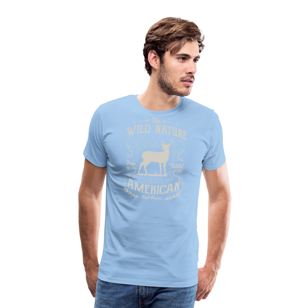Jagdwelt T-Shirt (Premium) - Wild nature - Sky