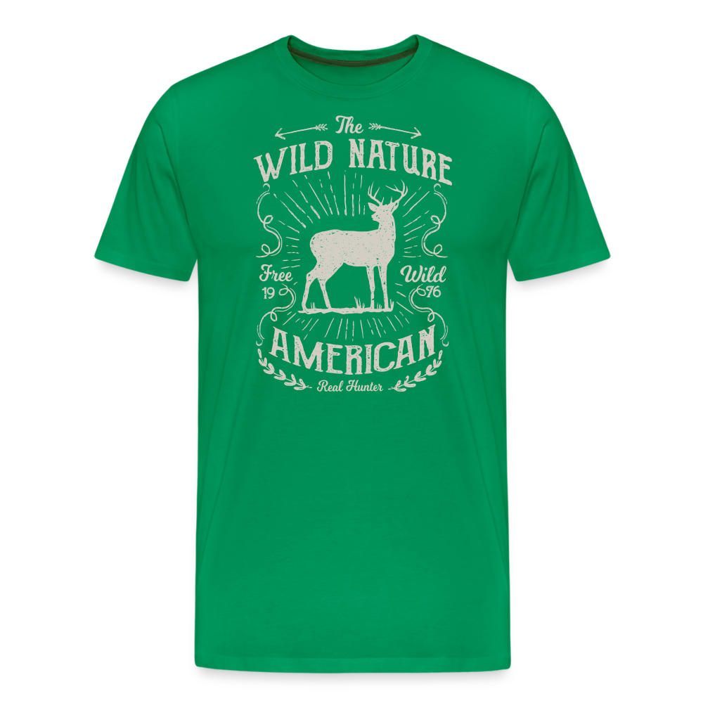 Jagdwelt T-Shirt (Premium) - Wild nature - Kelly Green