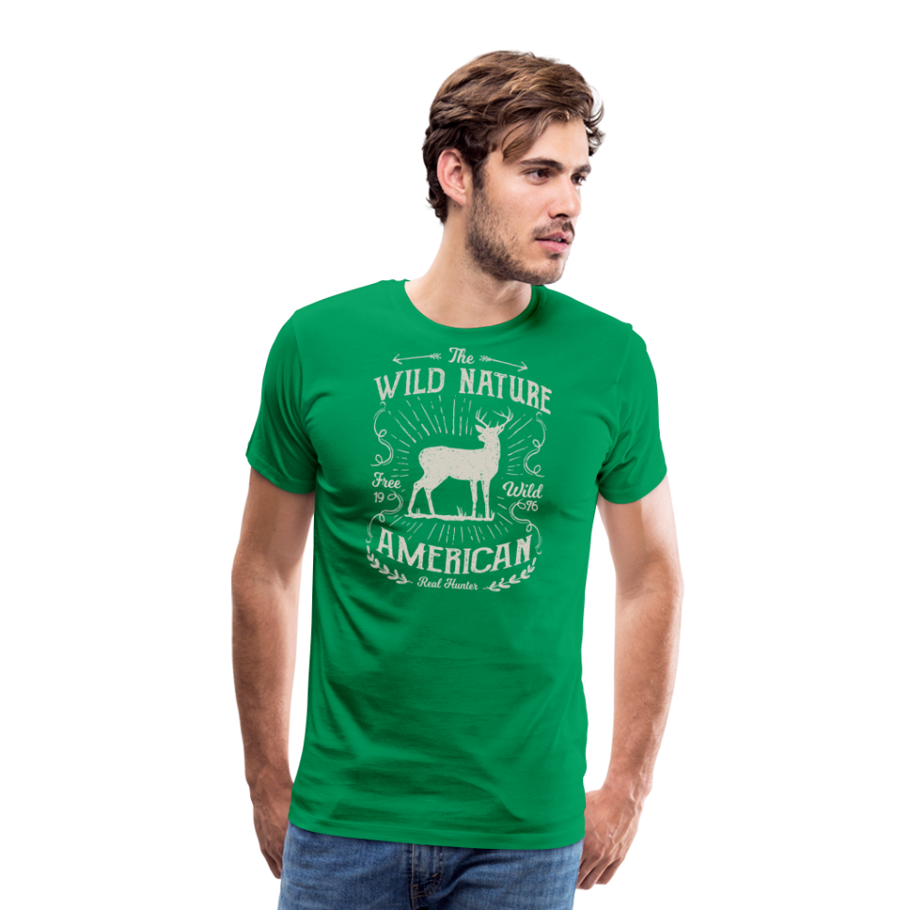Jagdwelt T-Shirt (Premium) - Wild nature - Kelly Green