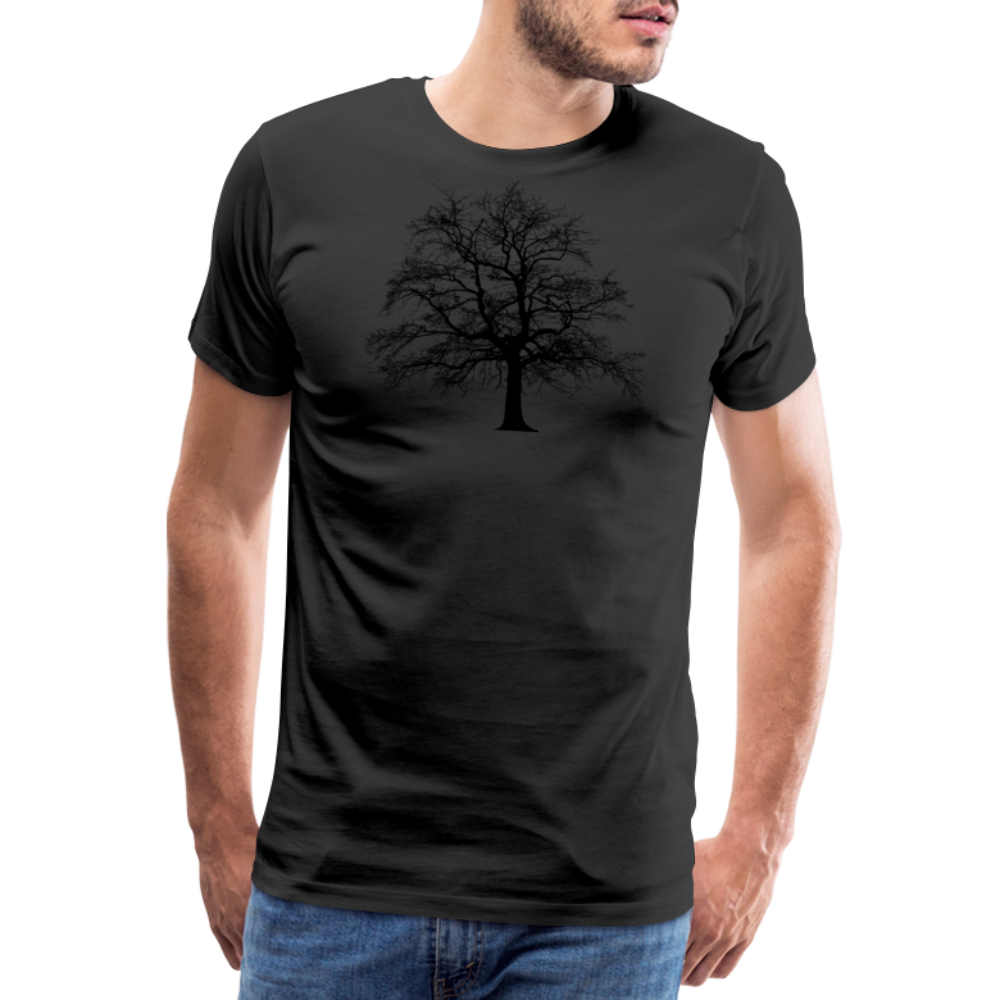 Jagdwelt T-Shirt (Premium) - Baum - Schwarz