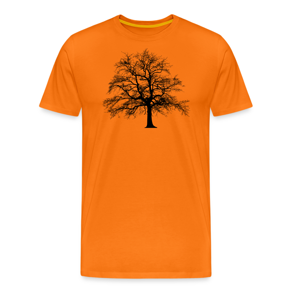 Jagdwelt T-Shirt (Premium) - Baum - Orange