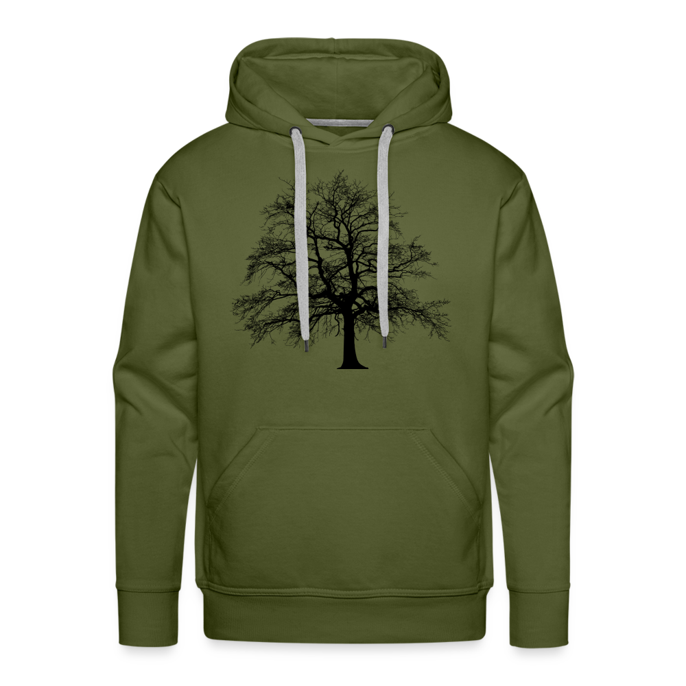 Jagdwelt Hoodie - Baum - Olivgrün