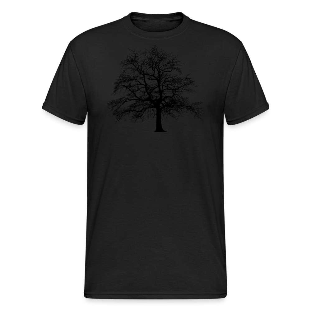 Jagdwelt T-Shirt (Gildan) - Baum - Schwarz