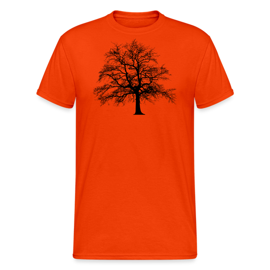 Jagdwelt T-Shirt (Gildan) - Baum - kräftig Orange