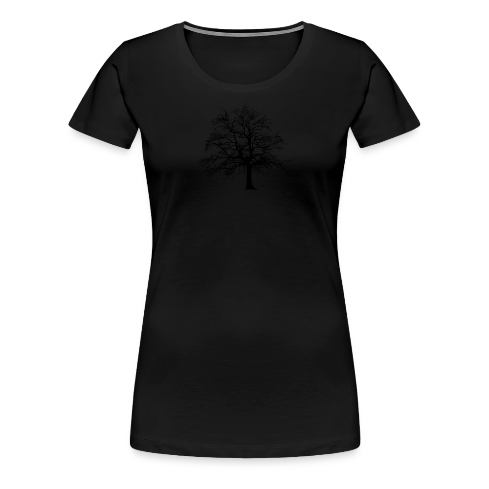 Jagdwelt T-Shirt für Sie (Premium) - Baum - Schwarz