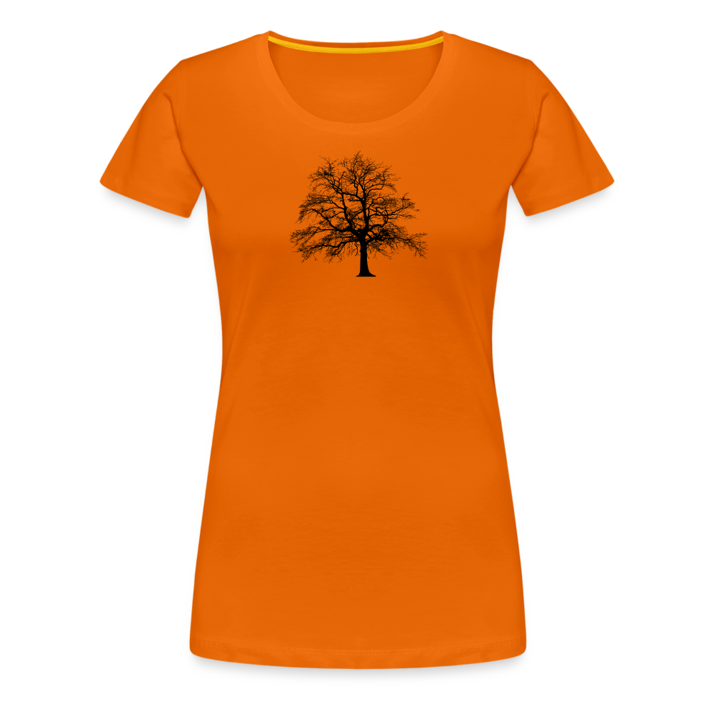 Jagdwelt T-Shirt für Sie (Premium) - Baum - Orange