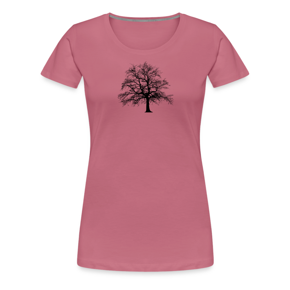 Jagdwelt T-Shirt für Sie (Premium) - Baum - Malve