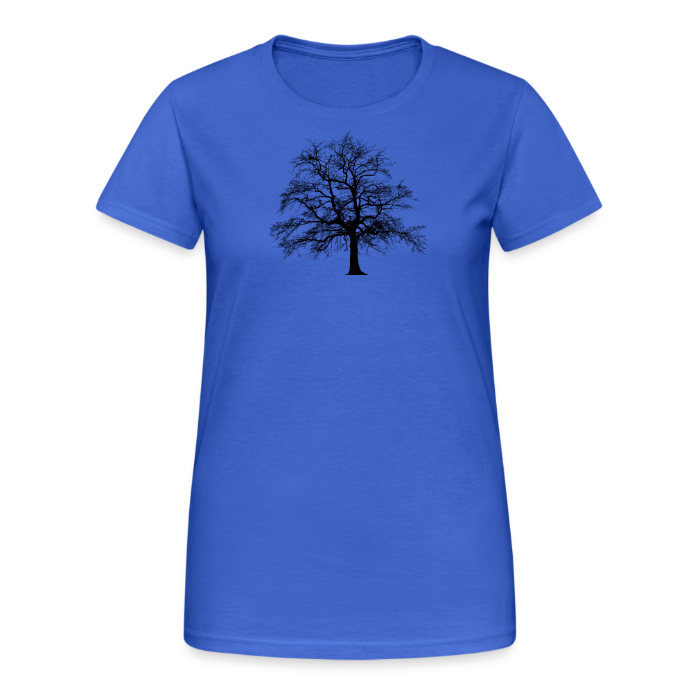 Jagdwelt T-Shirt für Sie (Gildan) - Baum - Königsblau