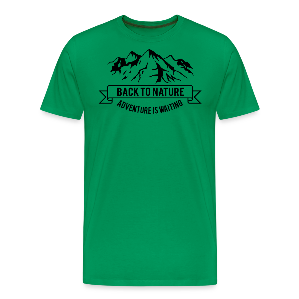 Jagdwelt T-Shirt (Premium) - Back to Nature - Kelly Green