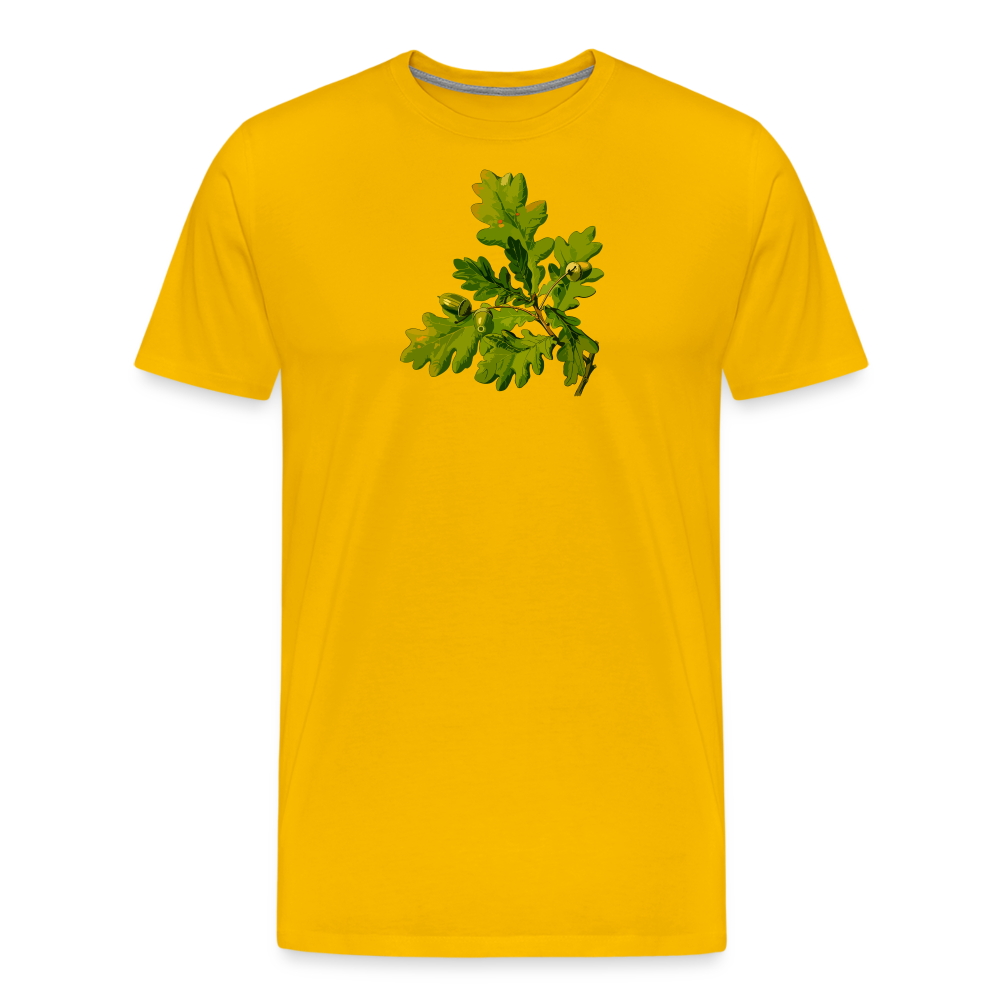 Jagdwelt T-Shirt (Premium) - Eiche - Sonnengelb
