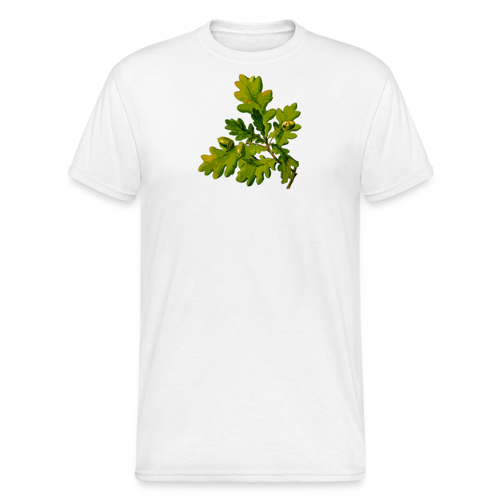 Jagdwelt T-Shirt (Gildan) - Eiche - weiß