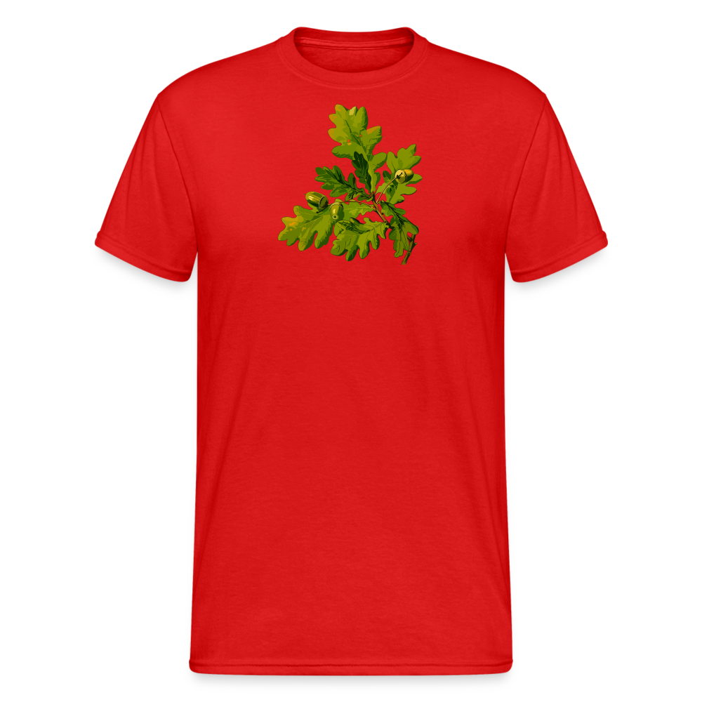 Jagdwelt T-Shirt (Gildan) - Eiche - Rot