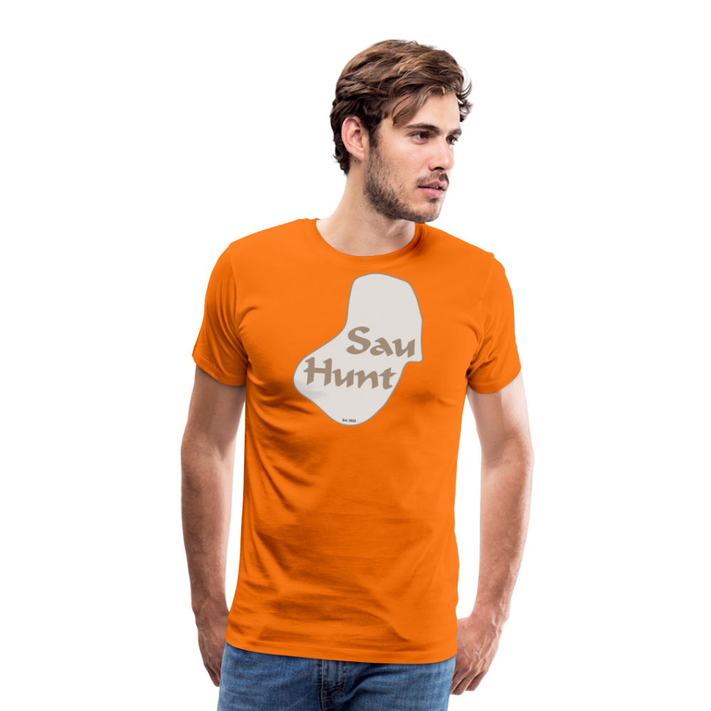 SauHunt Promo T-Shirt (Premium) - orange