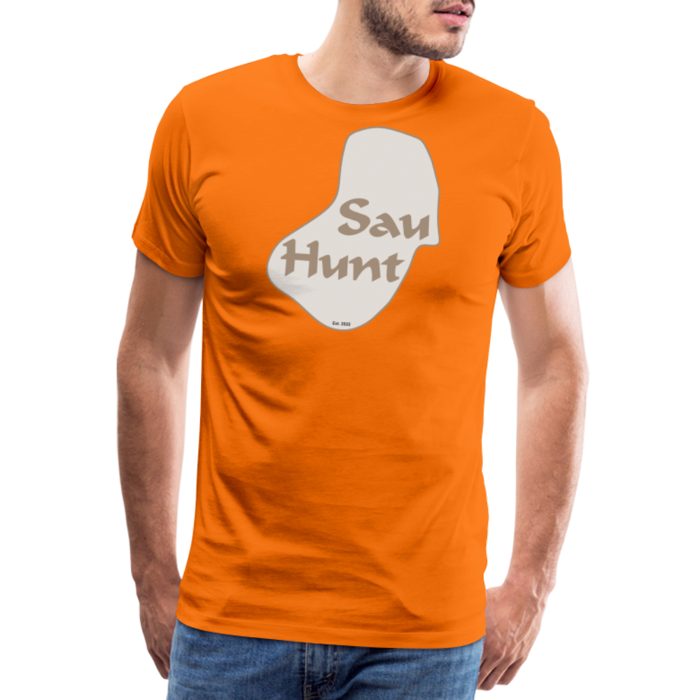 SauHunt Promo T-Shirt (Premium) - orange