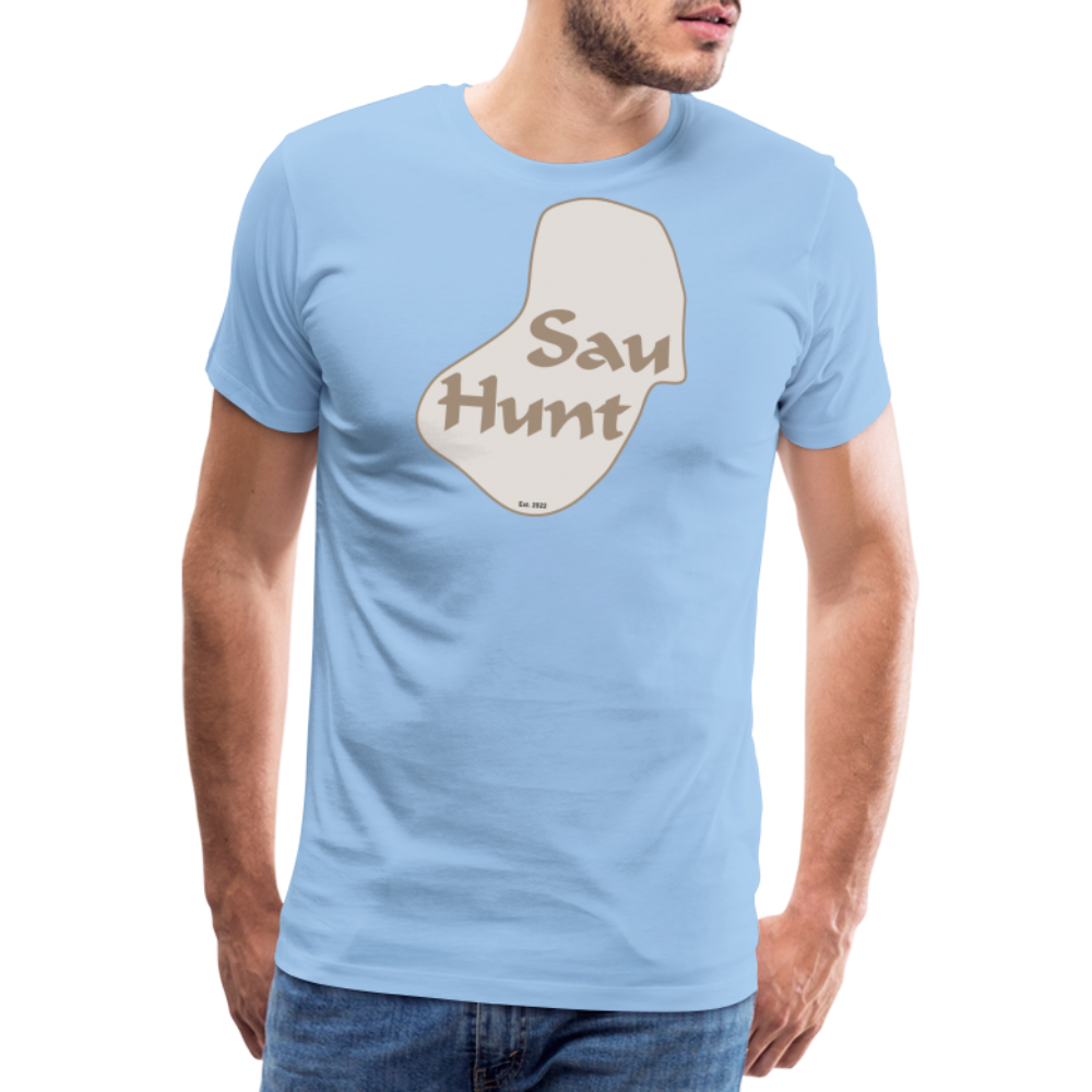 SauHunt Promo T-Shirt (Premium) - sky