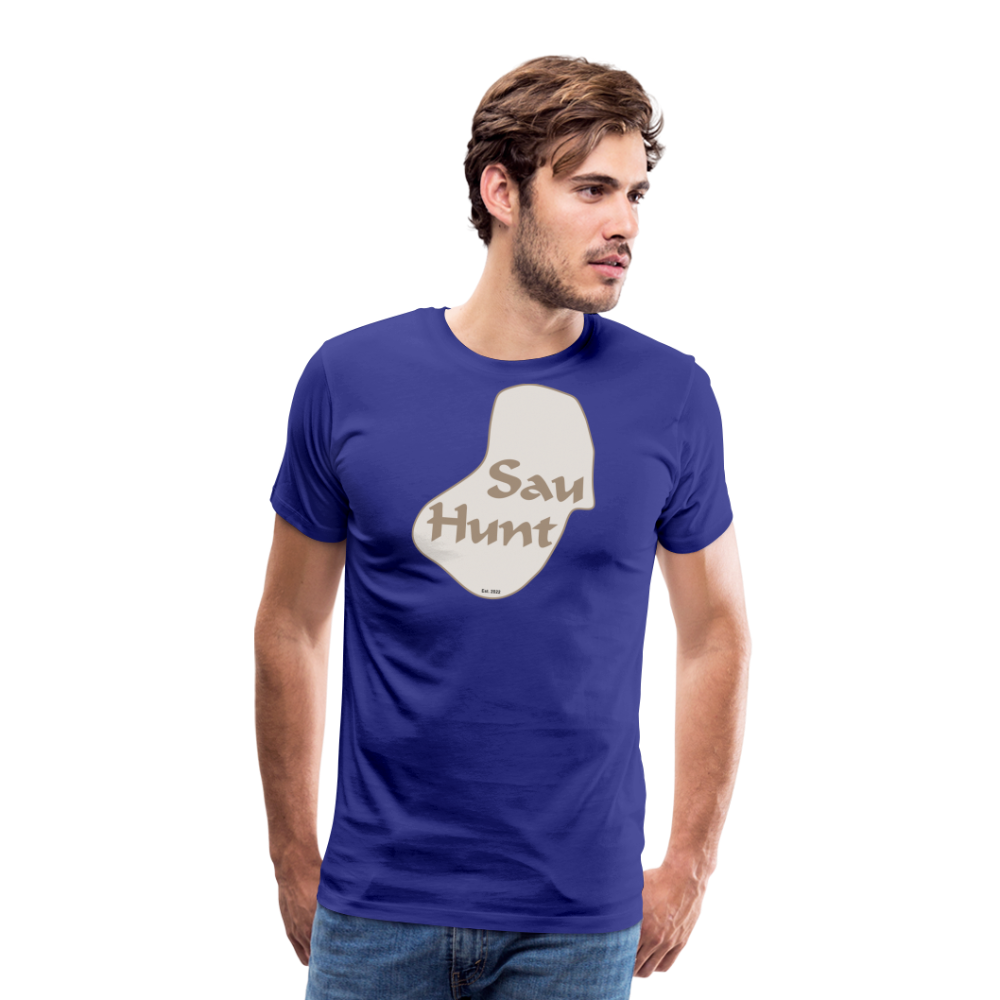 SauHunt Promo T-Shirt (Premium) - royal blue