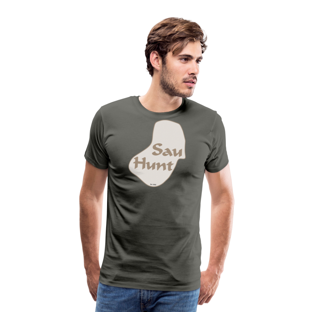 SauHunt Promo T-Shirt (Premium) - asphalt