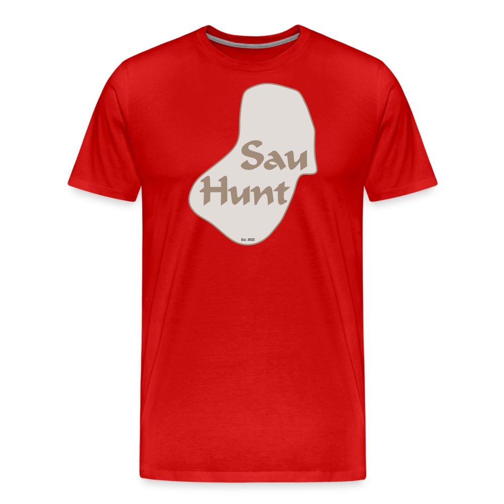 SauHunt Promo T-Shirt (Premium) - red